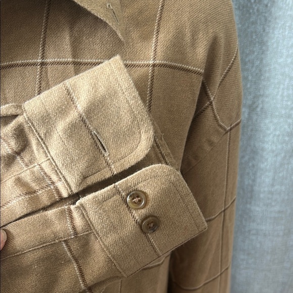 Lands' End Tan Corduroy Lightweight Jacket - Picture 4 of 6